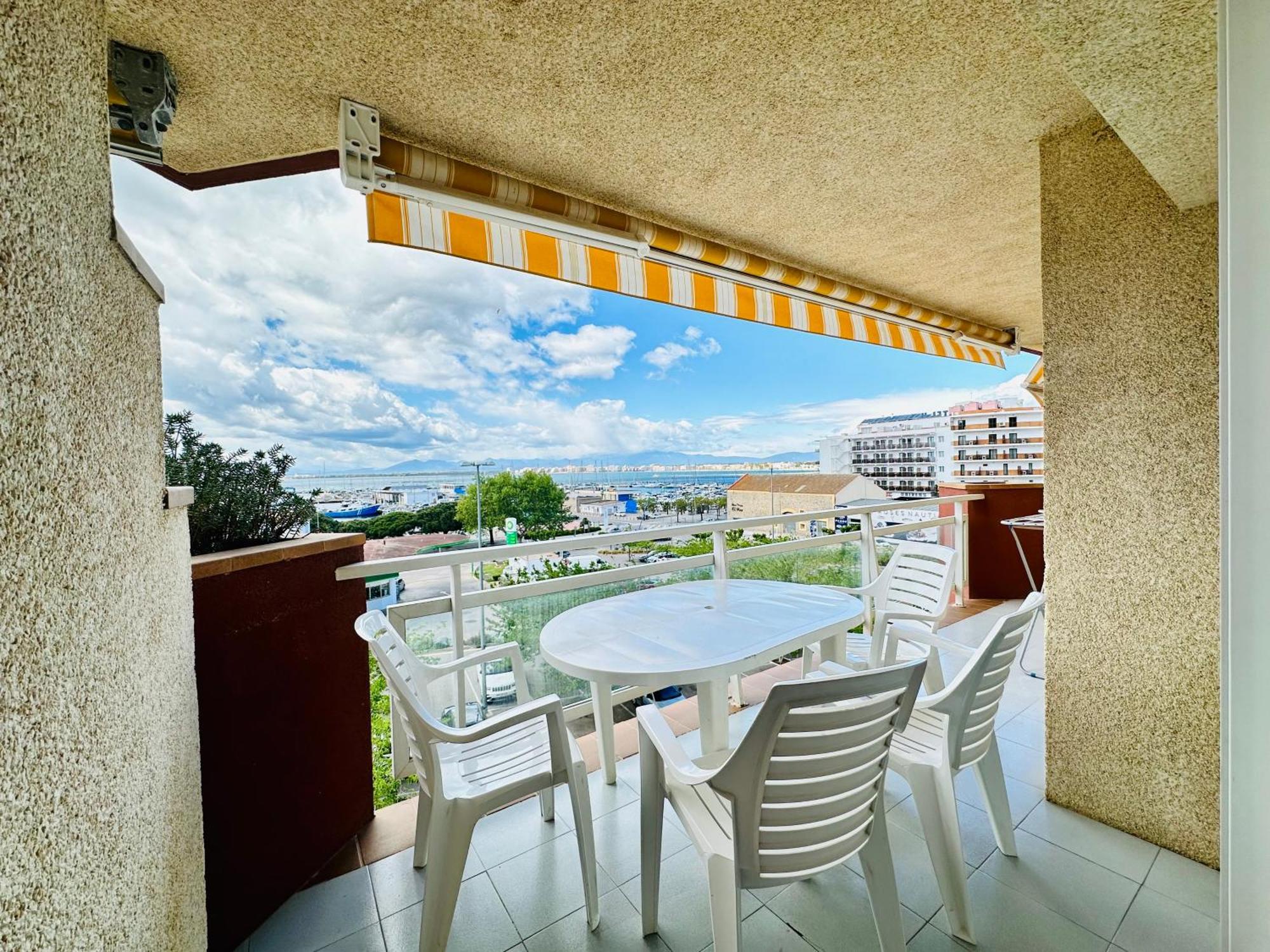 Roc Mar 3 3B - Apartamento Cerca Del Centro Y De La Playa - Terraza Con Vistas Al Mar Y Al Puerto Roses Exteriér fotografie
